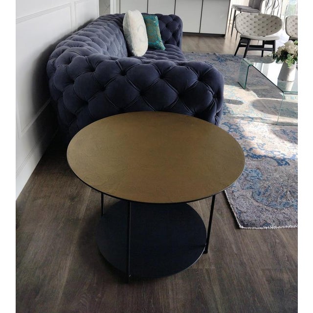 Stone Bronze Roma 600 Coffee Table by Disain1971 For Sale - Image 4 of 7