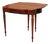 Antique Early 20th-Century Flame Mahogany Gateleg Game Table or Desk For Sale