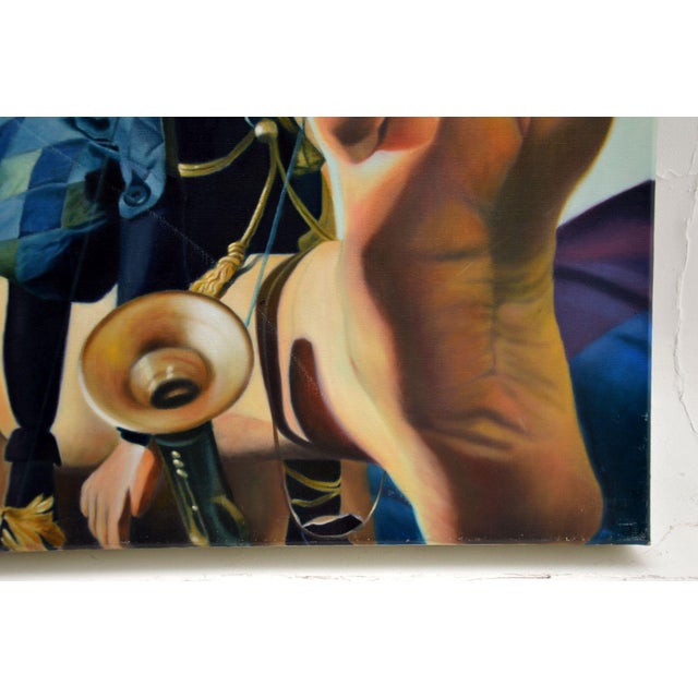 Josep Moncada, Where Are You Taking Me?, 2004, Oil Painting on Canvas For Sale - Image 8 of 12