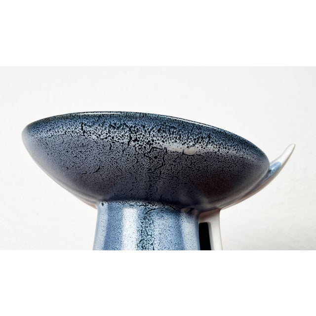 Postmodern German Studio Pottery Abstract Candleholder and Aroma Lamp, 1980s For Sale - Image 16 of 18