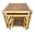 Mid 20th Century Set of 3 Rattan Nesting Tables For Sale - Image 5 of 6