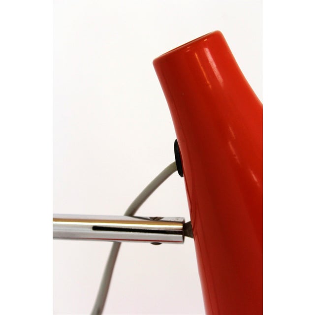 Red Table Lamp by Josef Hurka for Lidokov, 1970s For Sale - Image 10 of 18