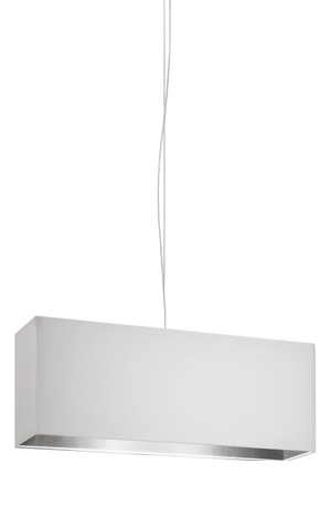 Hoteller Suspension Square Lamp in Satin Nickel by Aggiolight