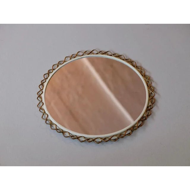 Mirror by Hans-Agne Jakobsson, Sweden, 1950s For Sale - Image 3 of 8