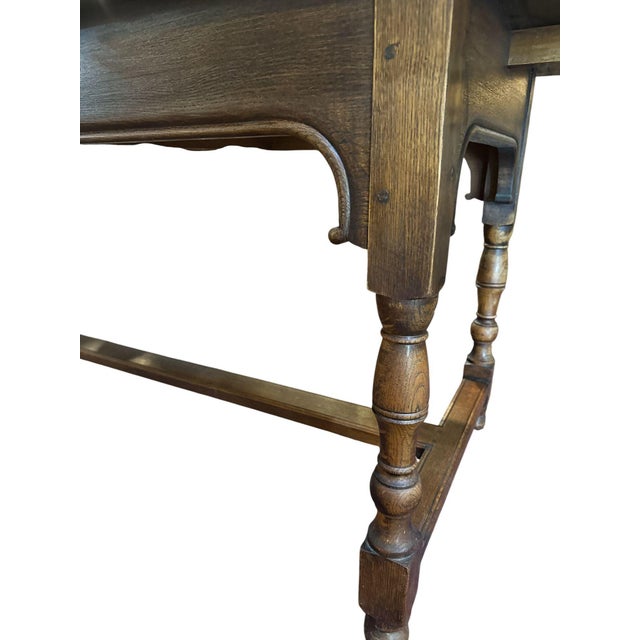 French 19th Century Desk/Table With Drop Leaves For Sale - Image 9 of 12