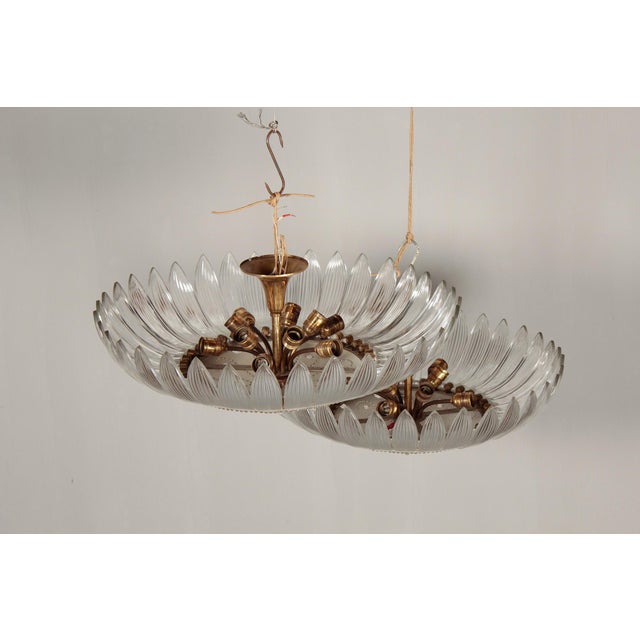 Large Chandeliers, 1940s, Set of 2 For Sale - Image 14 of 18