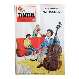 Original Le Journal De Tintin No. 528, December 1958 – Tintin Au Tibet For Sale