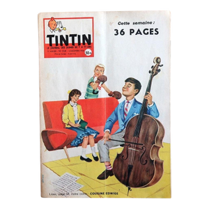 Original Le Journal De Tintin No. 528, December 1958 – Tintin Au Tibet