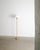 White Finnish Mid Century White Leather Senator Floor Lamp by Lisa Johansson-Papé, 1960s For Sale - Image 8 of 8