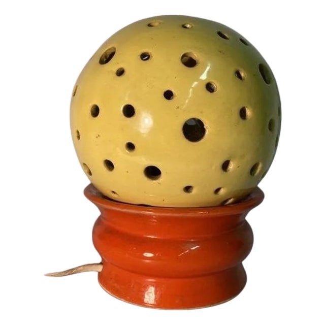 Vintage Moon Lamp, 1940s For Sale