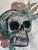 Mexican Dia De Los Muertos Drawing by Californian Artist Natalie Gonzalez For Sale - Image 3 of 5