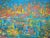 André Cottavoz, Nighttime on the Harbour of St Tropez, 1960, Oil on Canvas For Sale - Image 4 of 11