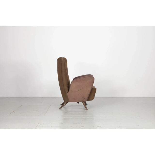 Lounge Chair by Gio Ponti and Giulio Minoletti For Sale - Image 3 of 18