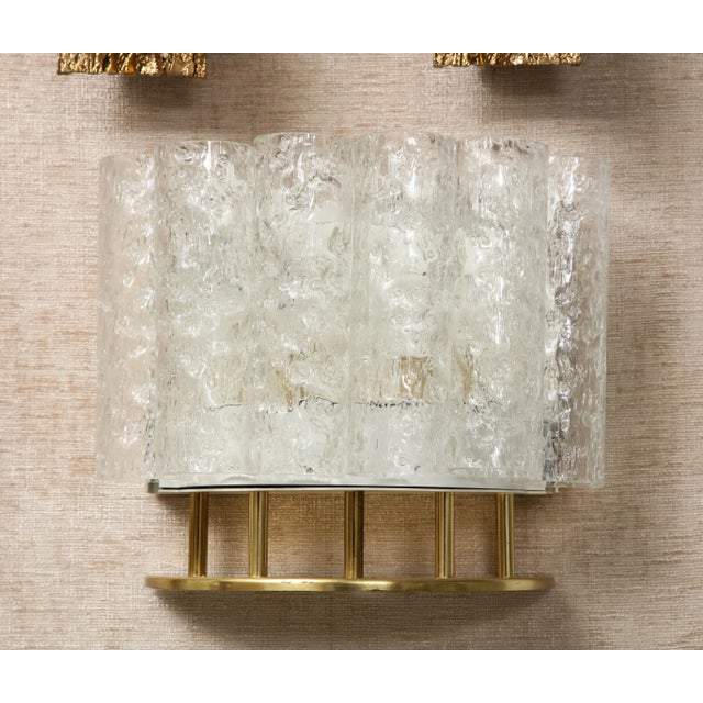 Metal 1960's Tube Sconces by Doria - A Pair For Sale - Image 7 of 10