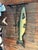 Metal Large Vintage Painted Folk Art Fish Trade Sign For Sale - Image 7 of 16