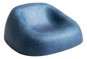 Ross Lovegrove "Air One" Lounge Chair for Edra, Blue