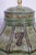 Late 20th Century Chinese Chinoiserie Green Gilt Toleware Tea Canister Caddy Banquet Lamps - a Pair For Sale - Image 10 of 18