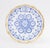 Group of Three Judaica Ceramic Passover Seder Plates, comprising: an English blue and white plate circa 1920 marked...