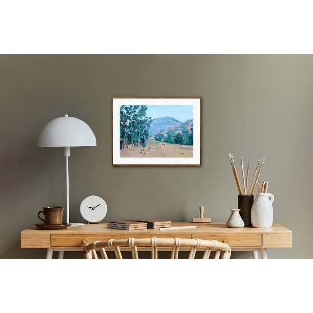 Contemporary Contemporary Impressionist Plein Air Oil Painting For Sale - Image 3 of 8