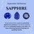 1.33Ct Vivid Blue Sapphire & Diamond Halo Vintage Cluster Ring in 14k Gold Size 6.5 For Sale - Image 11 of 14