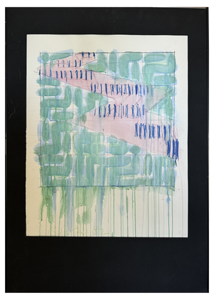 Richard Smith, 1982, Gouache and Pencil
