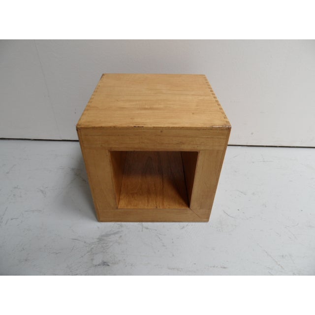 Vintage Cube Side Tables, 1960s, Set of 2 For Sale - Image 10 of 13