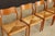 Niels Otto Moller 'Model 71' Dining Chairs for J.L. Møllers Møbelfabrik, c 1950s - Set of 6 For Sale In Los Angeles - Image 6 of 12