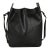 Black Calfskin Small Bucket Bag For Sale