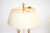 French Brass Bouillotte Table Lamps, 1960, Set of 2 For Sale - Image 4 of 11