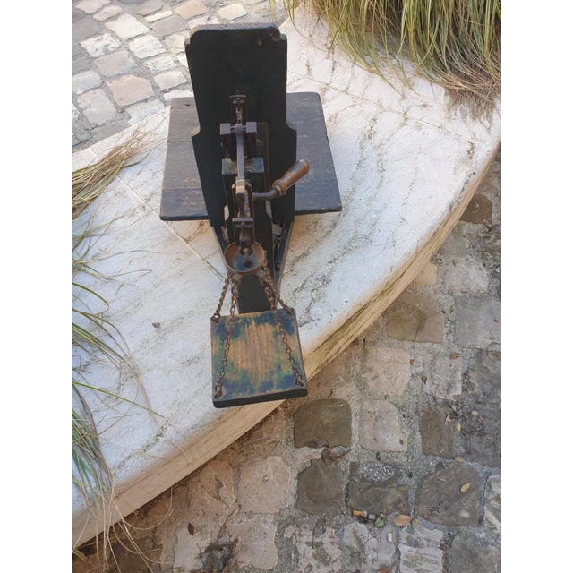 1920s Vintage Decima Scale in Cast Iron, 1920s For Sale - Image 5 of 7