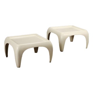 Space Age Coffee Tables, 1970s, Set of 2 For Sale