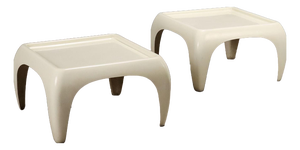 Space Age Coffee Tables, 1970s, Set of 2