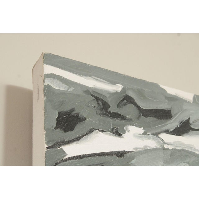 Gina Fiedel Contemporary Oil Painting, 'Climbing Smoke' For Sale - Image 11 of 12