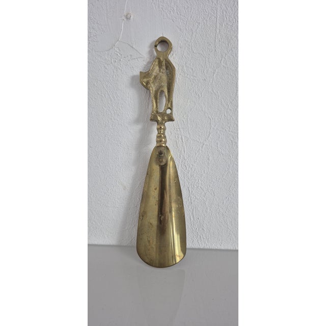 Brutalist Cat-Shaped Shoehorn, Germany, 1960s For Sale - Image 4 of 11