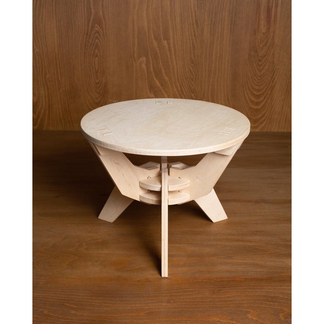 Space Side Table by Konstantin Achkov for Lock For Sale - Image 13 of 18