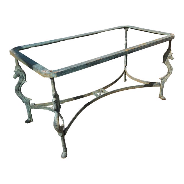 Mid 20th Century Italian Horsehead Dining Table Base For Sale