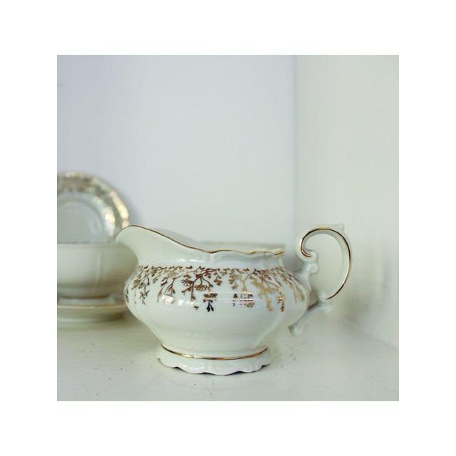 Tea Set from Wunsiedel, Germany, 1950s, Set of 9 For Sale - Image 6 of 16