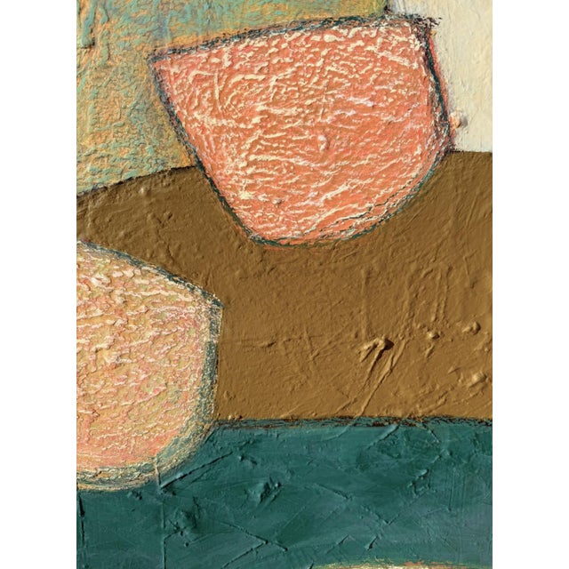 "Inside the Idle Hour" Original Mixed Media Abstract by Zac Woodiel For Sale - Image 4 of 9