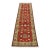 Kazak Runner 2’8” X 8’3” Red Wool Traditional Hand-Knotted Oriental Rug For Sale