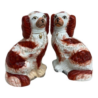Pair of Staffordshire Dogs For Sale