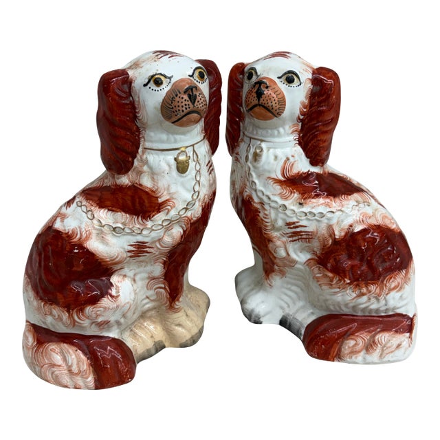 Pair of Staffordshire Dogs For Sale