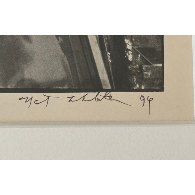 Pop Art 1960 Vintage Nat Finkelstein, “Andy Warhol's Factory – Warhol With Cow Print” Hand Signed and Numbered For Sale - Image 3 of 15