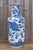 A striking large Chinese blue and white porcelain vase, standing approximately 45 cm high and decorated with an elaborate...