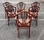 Mid 20th Century Vintage Hepplewhite Style Carved Shield Back Dining Chairs - Set of 6 For Sale In Washington DC - Image 6 of 12