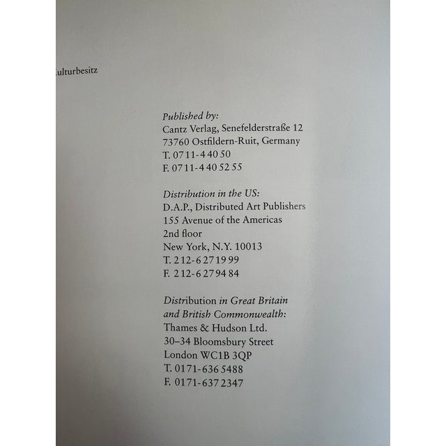Oversized monograph on the influential German artist Sigmar Polke. Published by Hatje Cantz in 1997, this comprehensive...