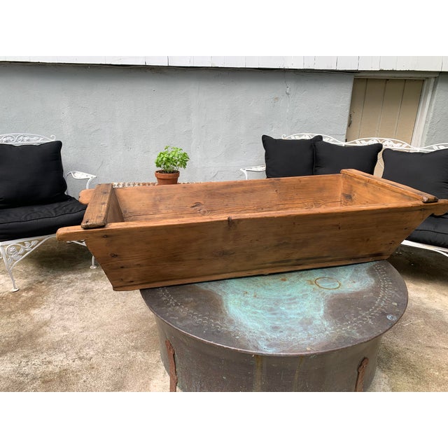 Gorgeous Hungarian dough bowl!!! Great to store toys, throws, pillows or gourds!!!