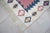 3x7 Pink Navy Silk Kilim, Modern Turkish Flatweave Runner, Handwoven Entryway Corridor Rug, Geometric Tribal Runner For Sale - Image 12 of 18