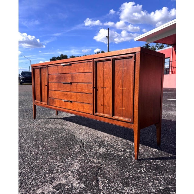 Mid Century Lane Tuxedo Wall Unit For Sale - Image 16 of 17