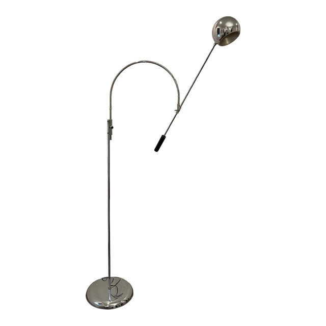 1960s Robert Sonneman "Orbiter" Floor Lamp For Sale