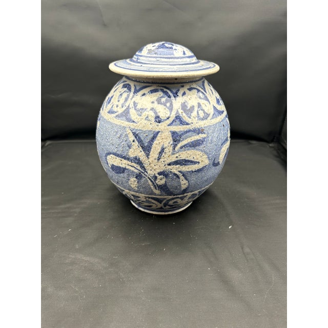 1976 Large Tsukashin Studio Pottery Ginger Jar For Sale In Los Angeles - Image 6 of 10